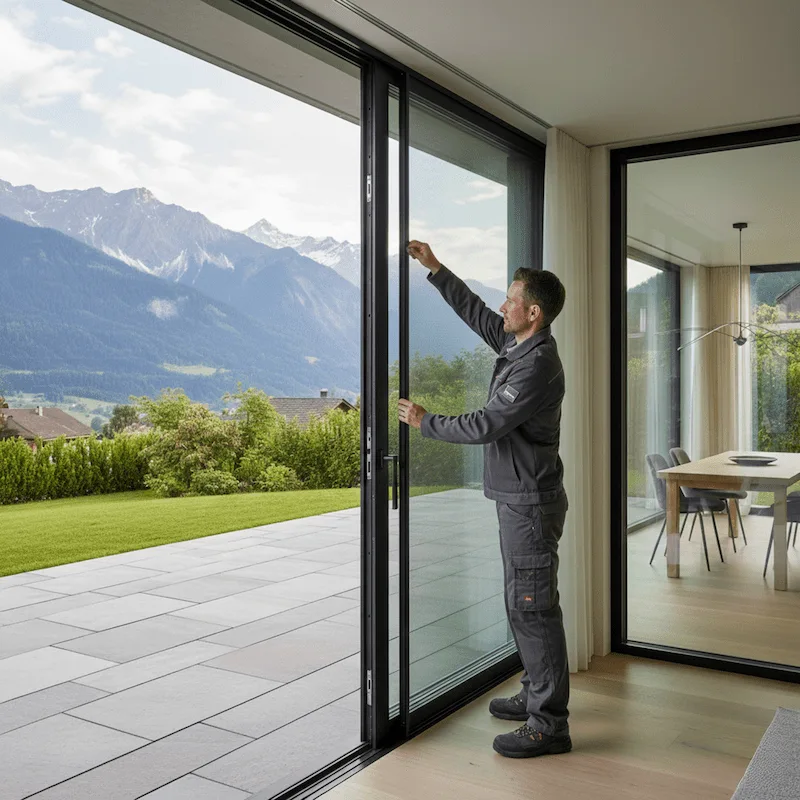 pose moustiquaire porte fenetre suisse